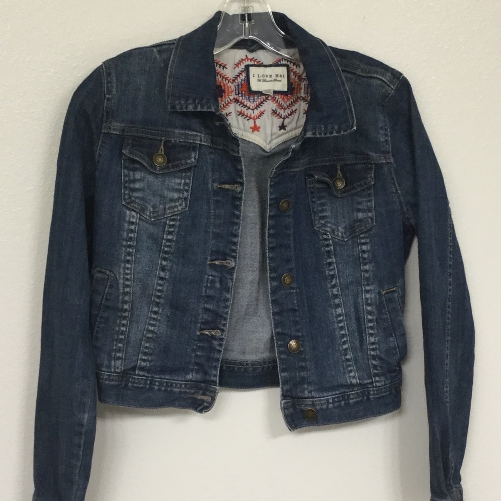 Forever 21 I Love 81 Denim Jacket